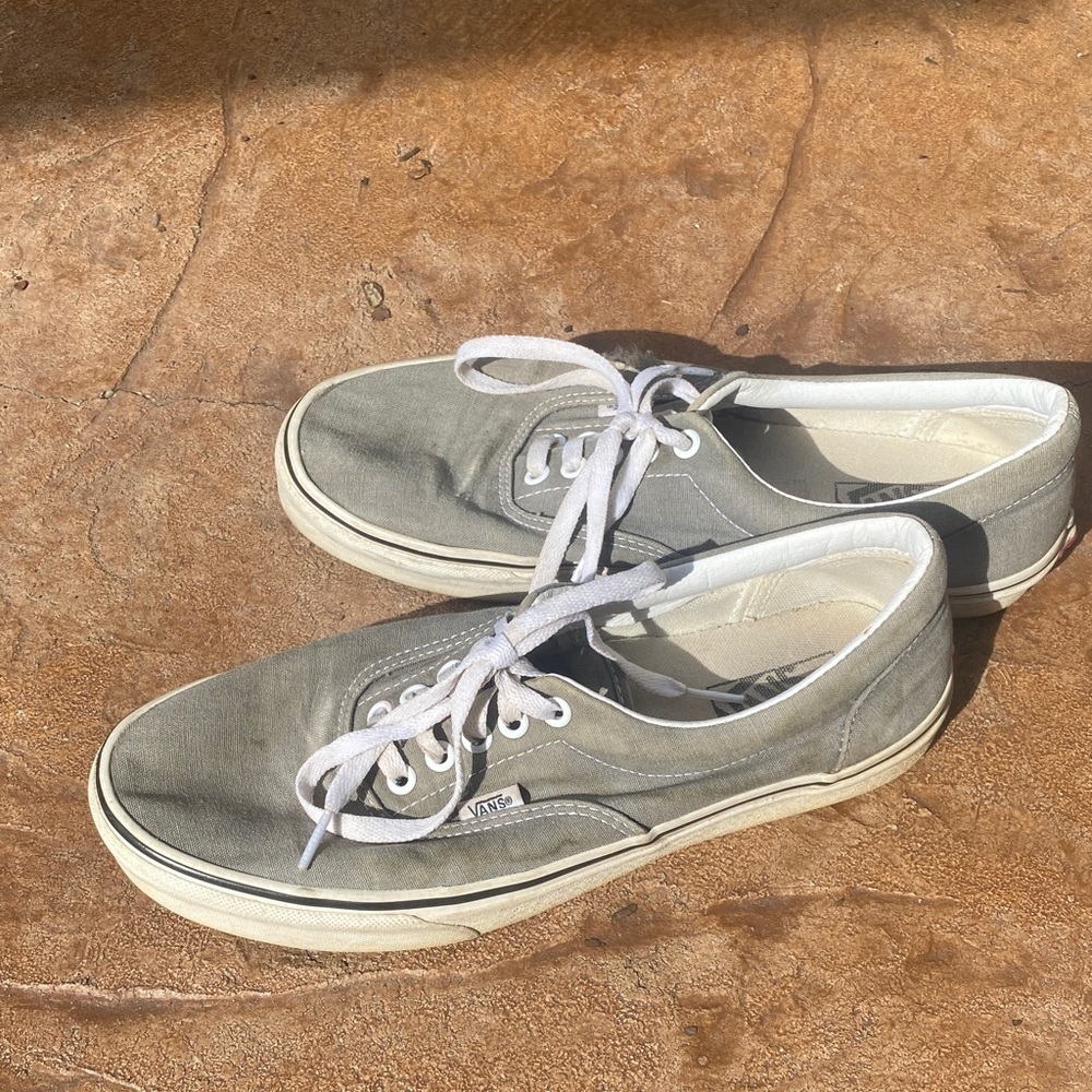 Vans Gray Canvas Men's Sneakers